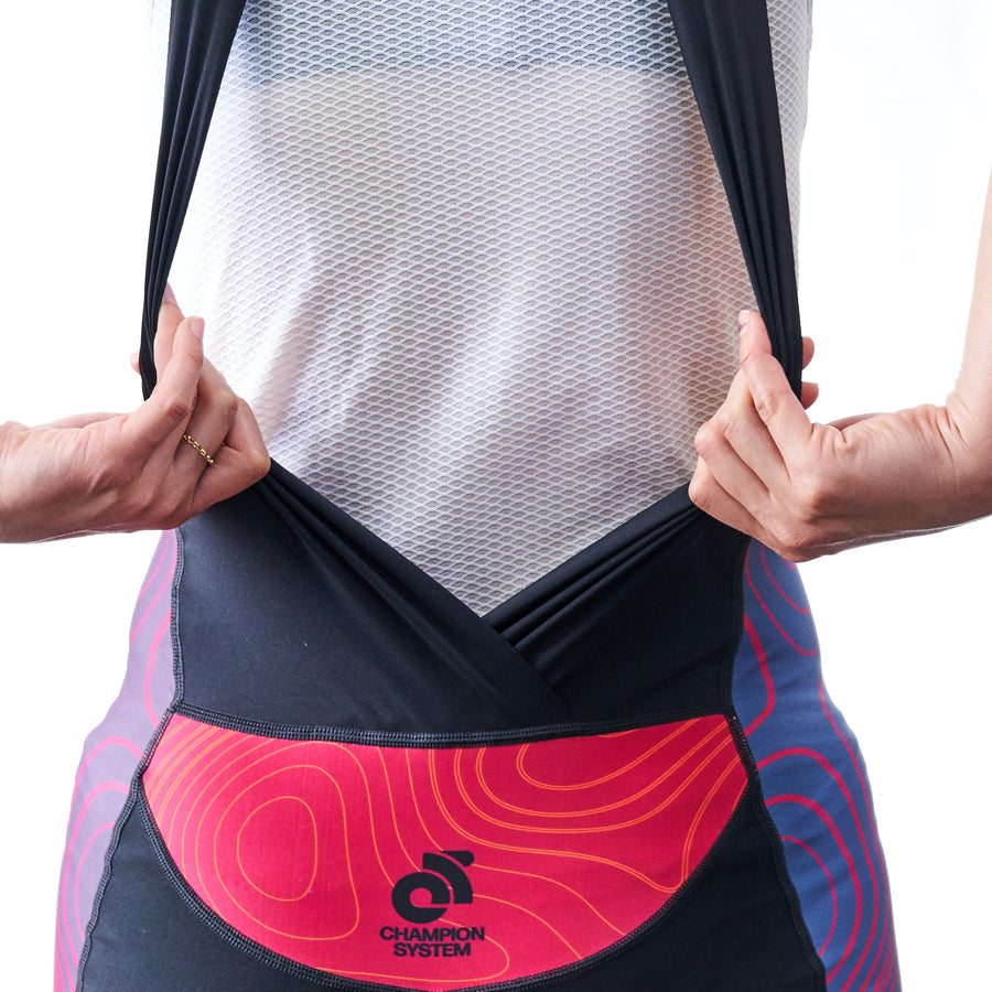 Performance+ Women Drop Tail Bib Short